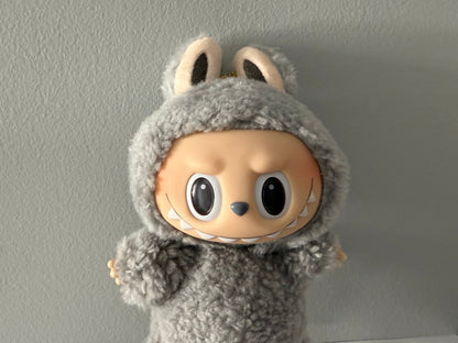 Exciting Macaron - Sesame Bean Labubu - Authentic Collectible Figure